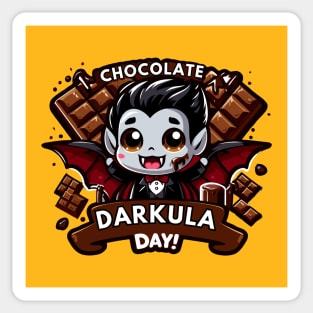 National Darkula Chocolate Day Sticker